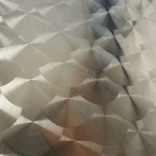 Circle Polished Stainless Steel Wall Cladding Sheets