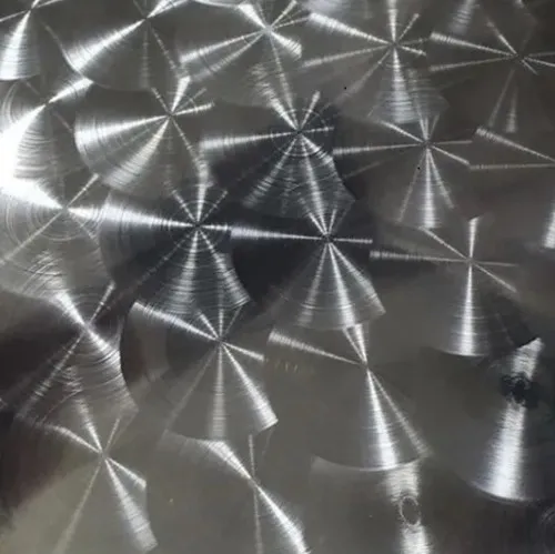 Circle Polished Stainless Steel Wall Cladding Sheets